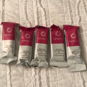 Optavia Raisin oat bar and cranberry nut bar